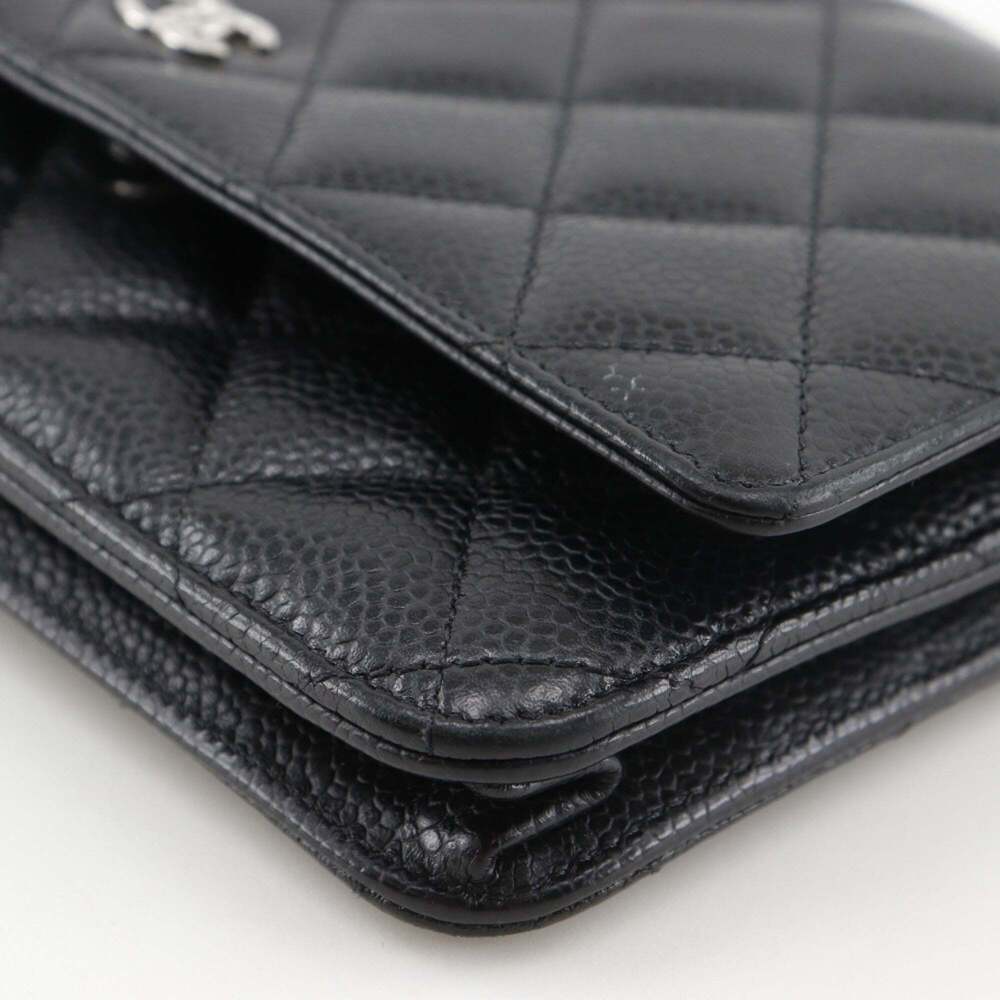 CHANEL Black Caviar Leather Wallet - Picture 5 of 14